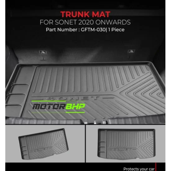 Kia sonet boot deals mat